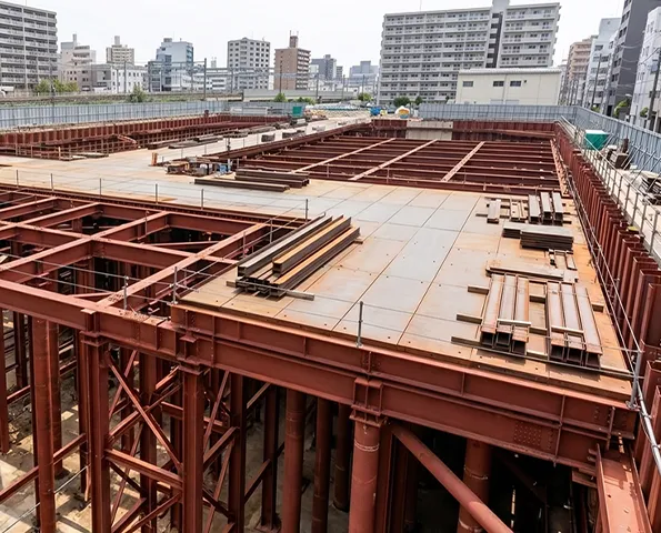 仮設桟橋(作業構台)工事