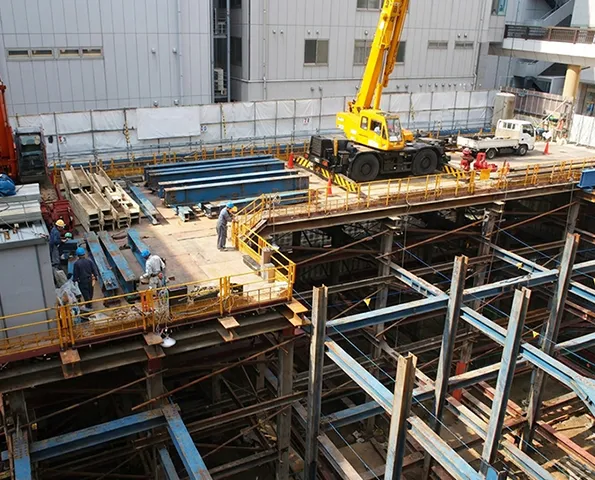 仮設桟橋・作業構台工事